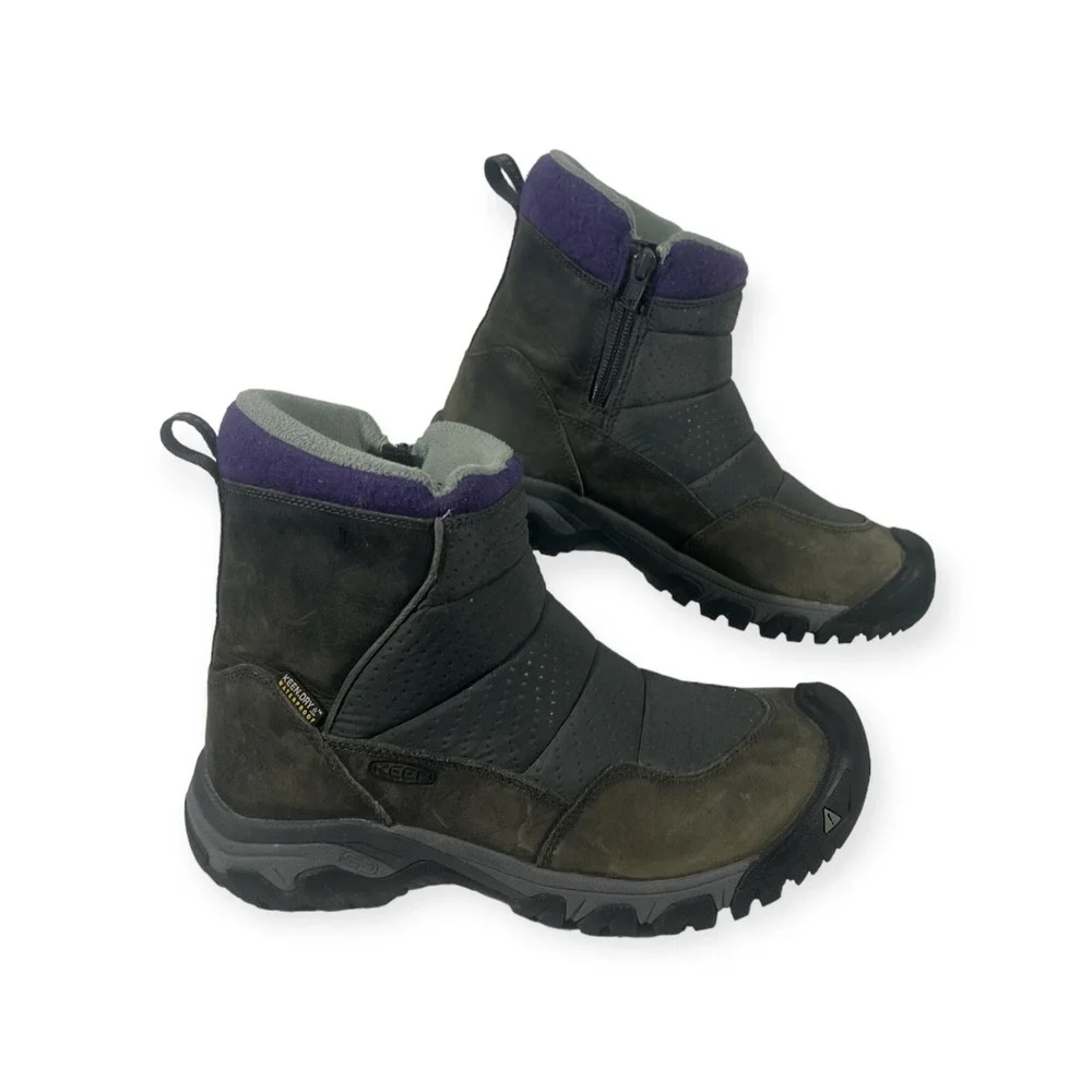 Keen Hoodoo III‎ Low Zip Women's 8 Grey/Purple Waterproof